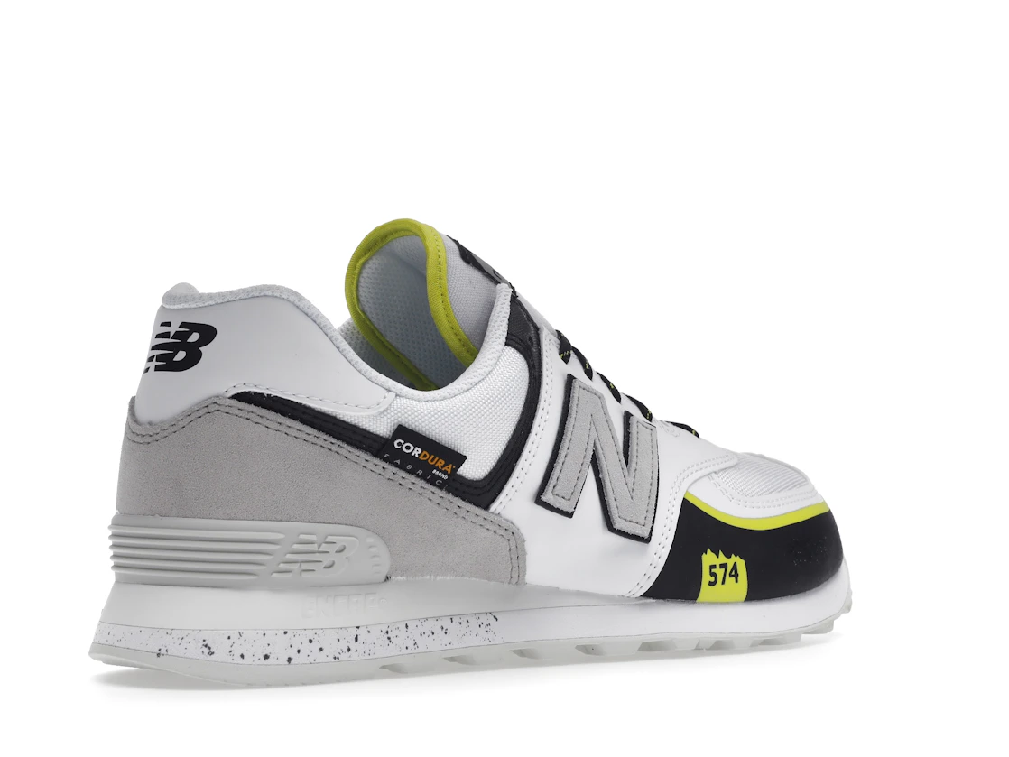 Vue 33 de New Balance 574 All Terrain White Lime Black