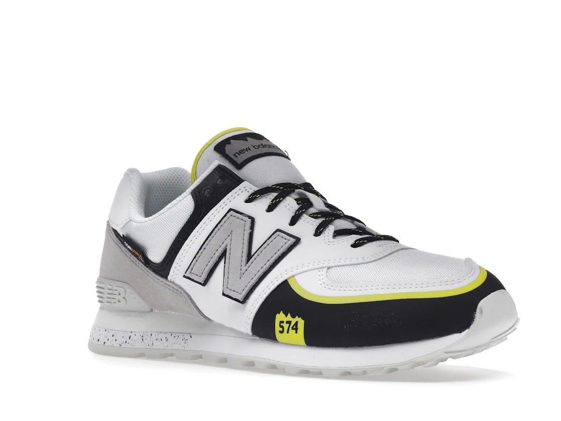 Vue 5 de New Balance 574 All Terrain White Lime Black