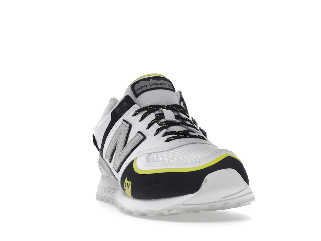 Vue 8 de New Balance 574 All Terrain White Lime Black