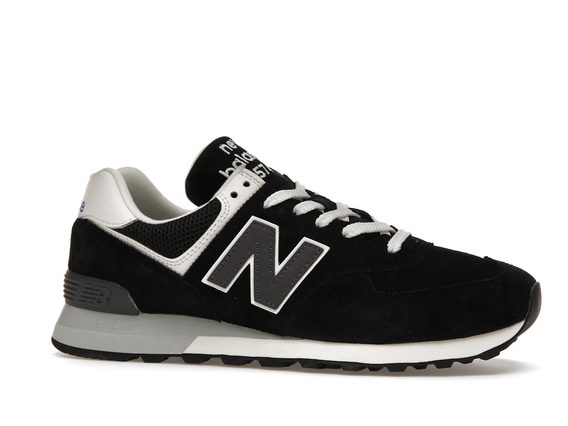 Vue 3 de New Balance 574 Black White Grey