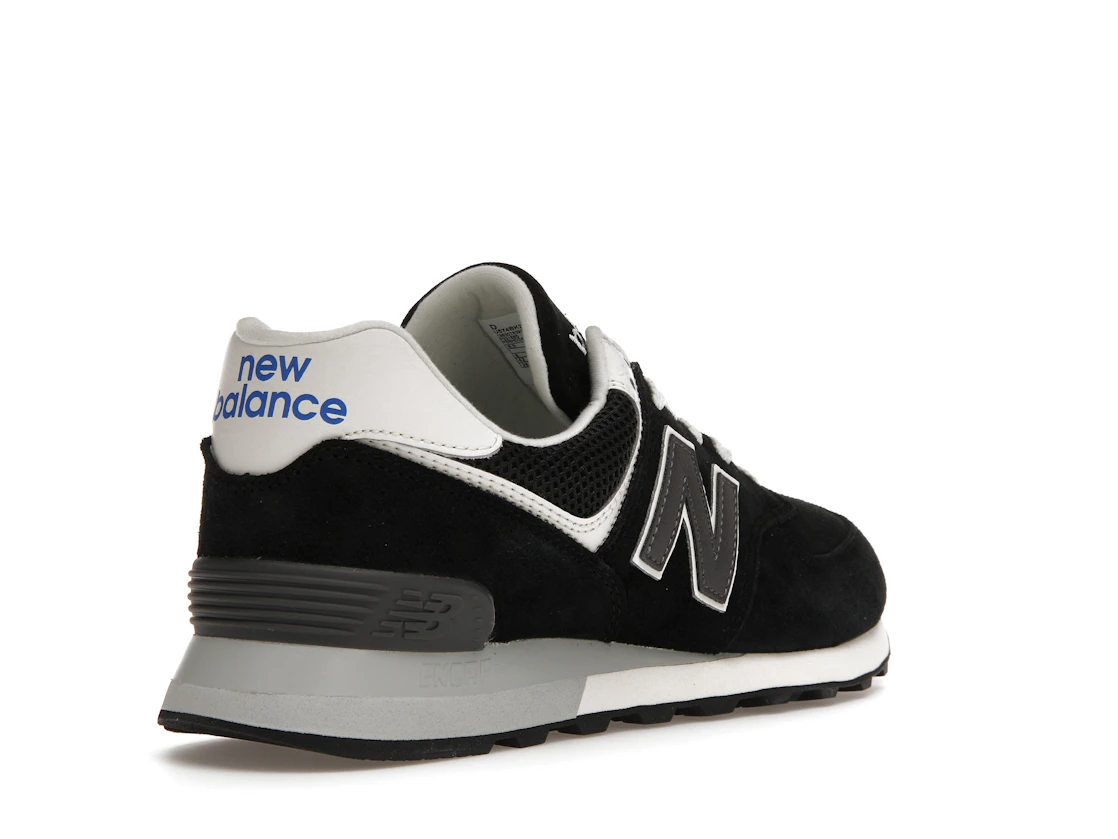 Vue 32 de New Balance 574 Black White Grey