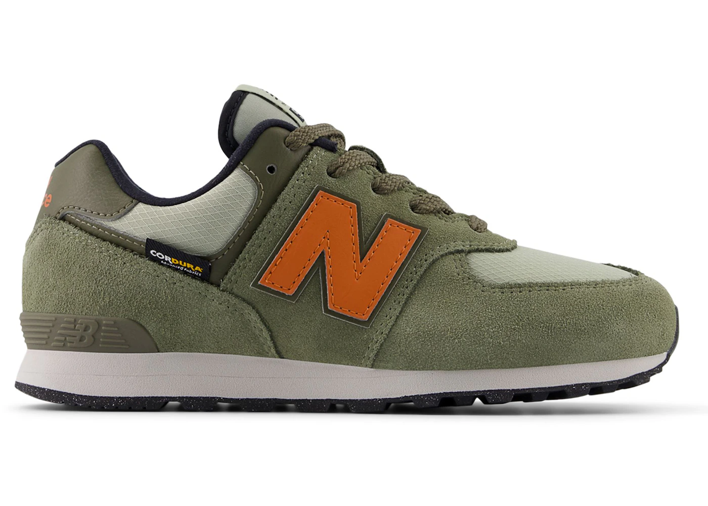 New Balance 574 Dark Olivine Infield Clay (GS)