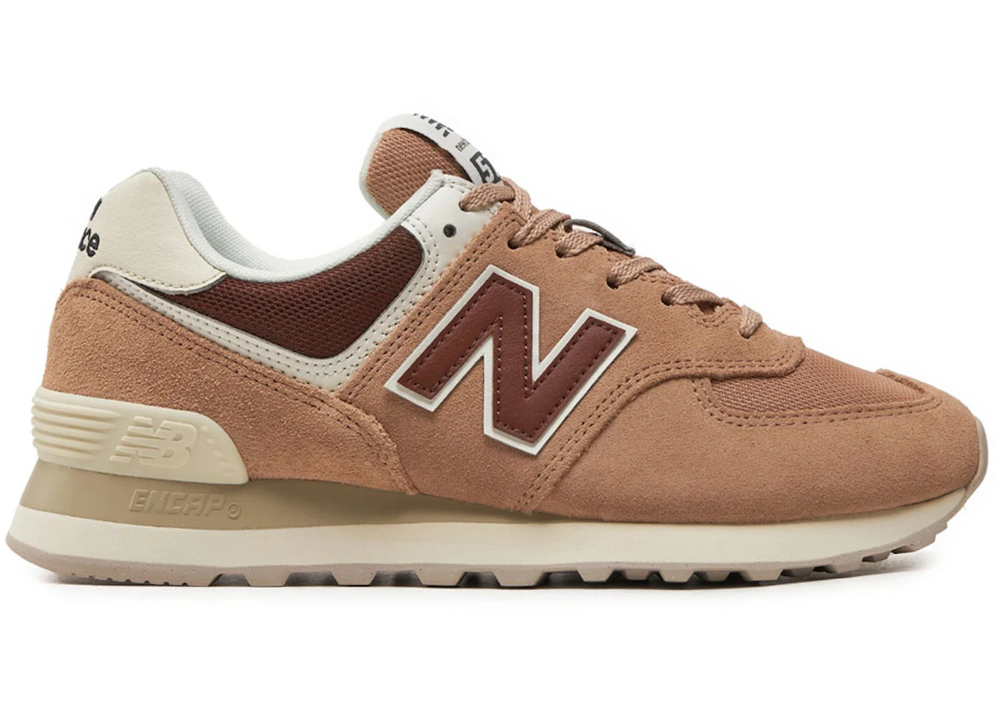New Balance 574 Flat Taupe Rich Oak 