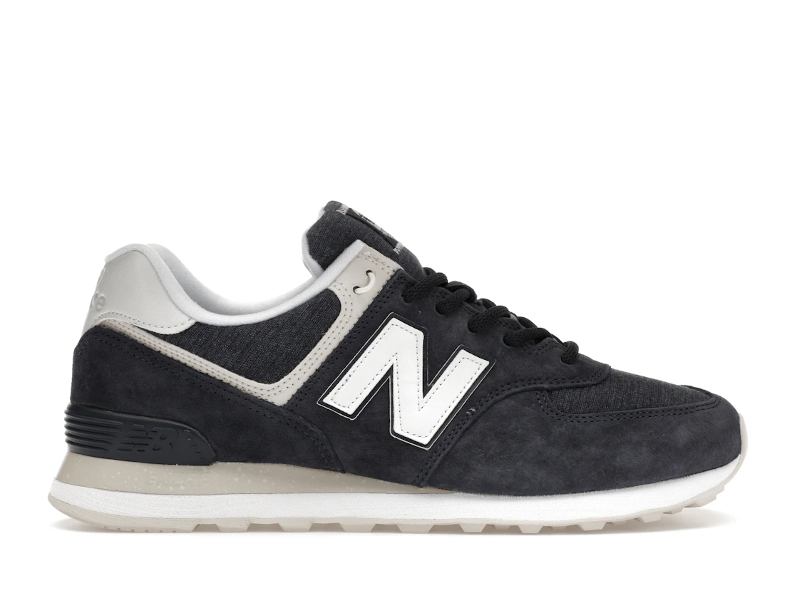 Vue 1 de New Balance 574 Fleece Navy