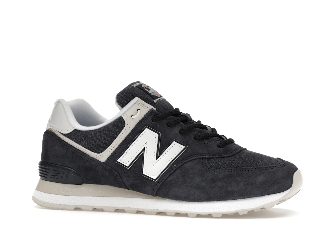 Vue 3 de New Balance 574 Fleece Navy