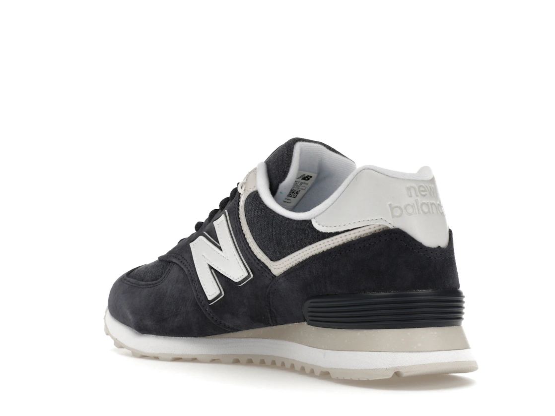 Vue 24 de New Balance 574 Fleece Navy