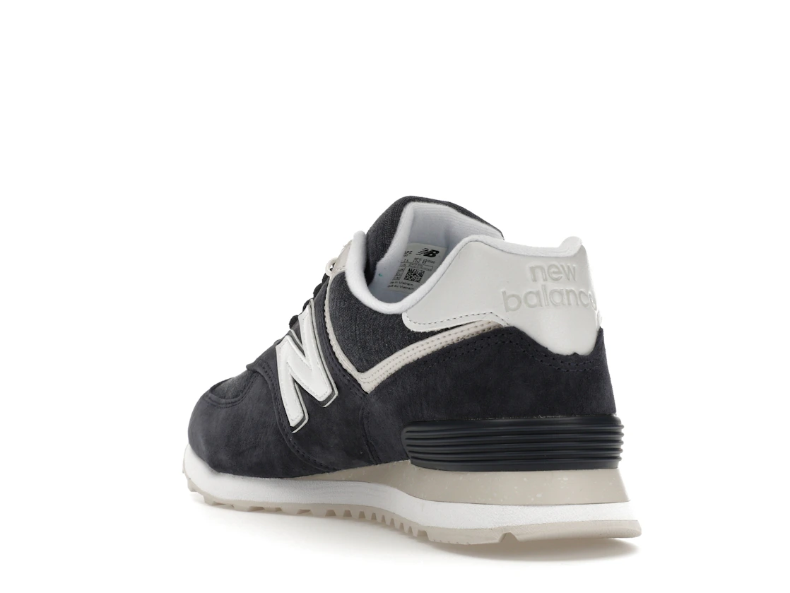 Vue 25 de New Balance 574 Fleece Navy