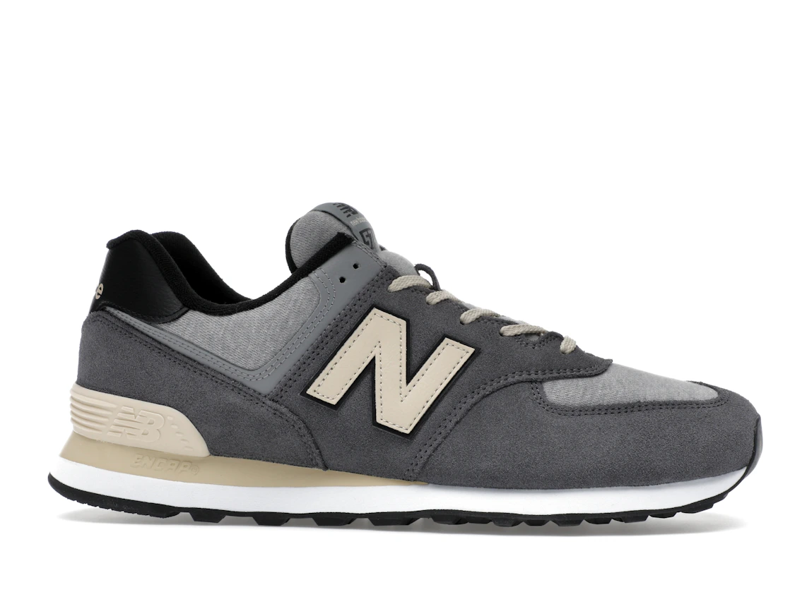 Vue 2 de New Balance 574 Grey Day Magnet (2024)