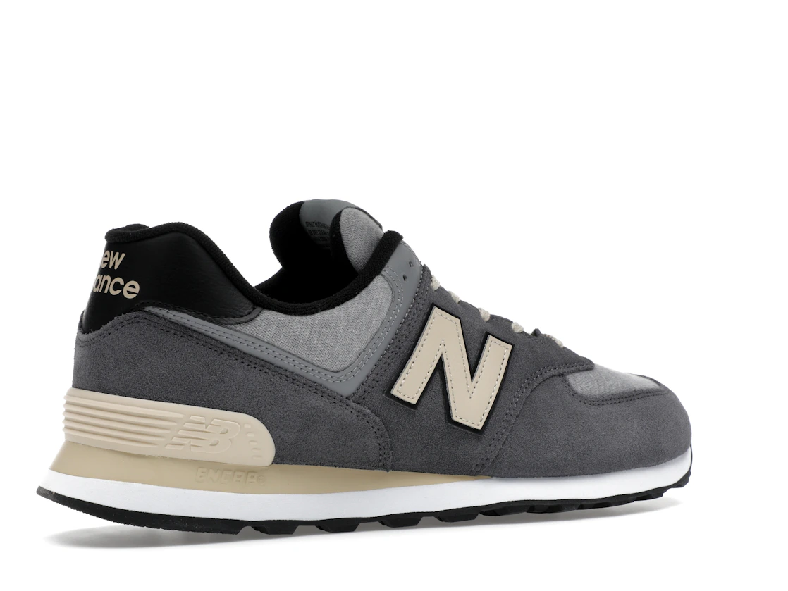 Vue 34 de New Balance 574 Grey Day Magnet (2024)