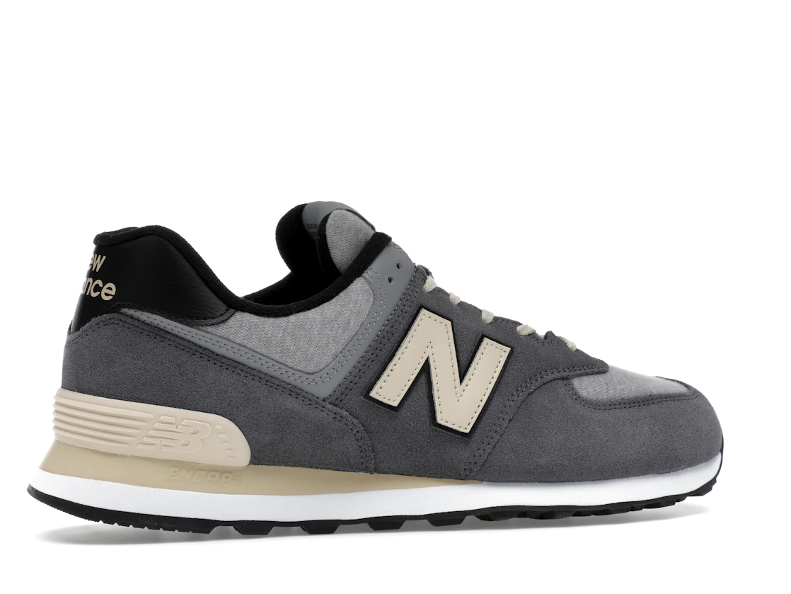Vue 35 de New Balance 574 Grey Day Magnet (2024)