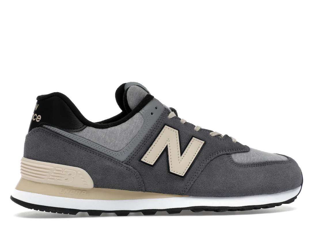 Vue 36 de New Balance 574 Grey Day Magnet (2024)