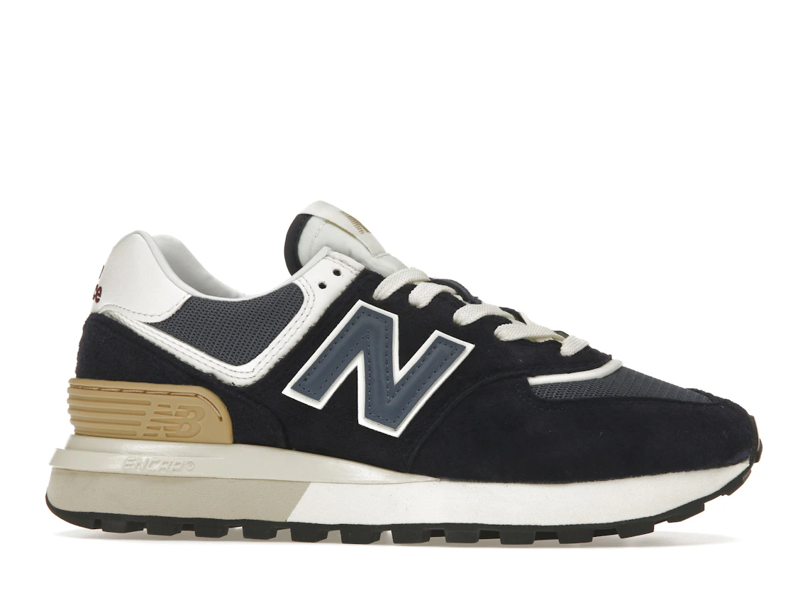 Vue 2 de New Balance 574 Navy White Beige