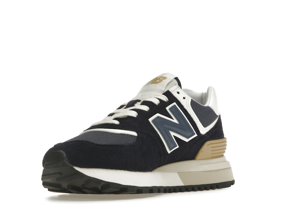 Vue 14 de New Balance 574 Navy White Beige