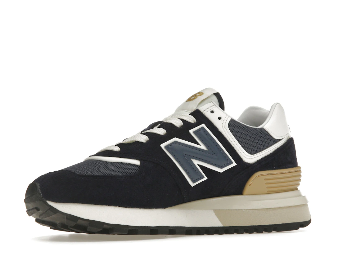 Vue 16 de New Balance 574 Navy White Beige