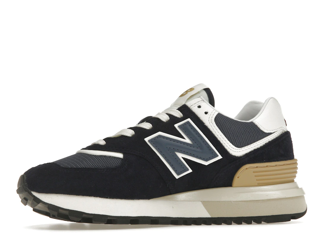 Vue 17 de New Balance 574 Navy White Beige