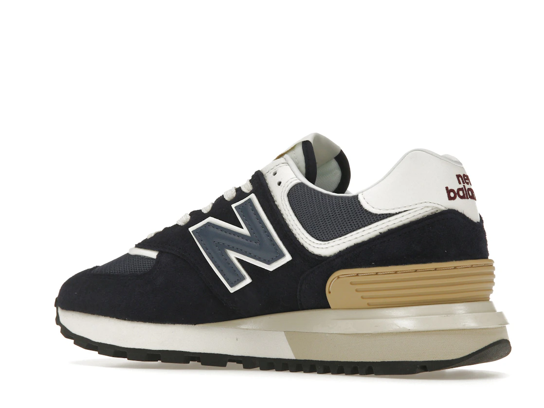 Vue 22 de New Balance 574 Navy White Beige