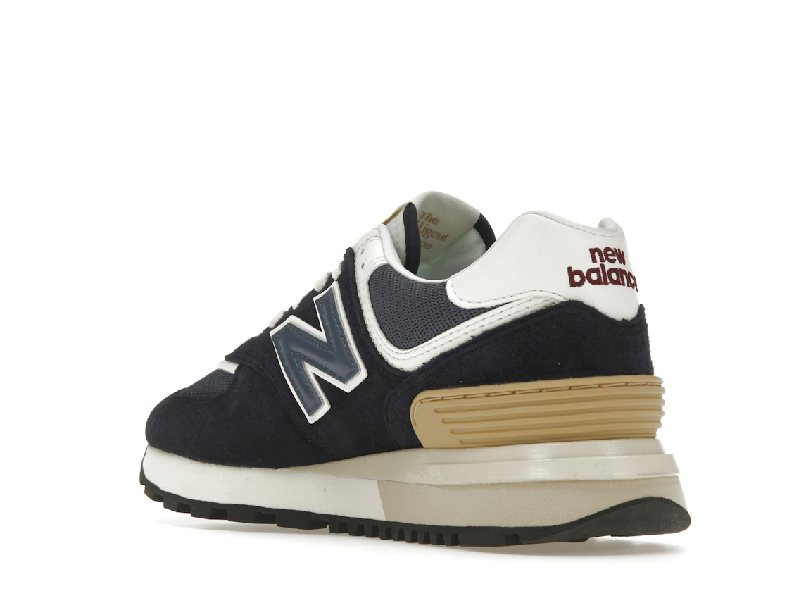 Vue 24 de New Balance 574 Navy White Beige