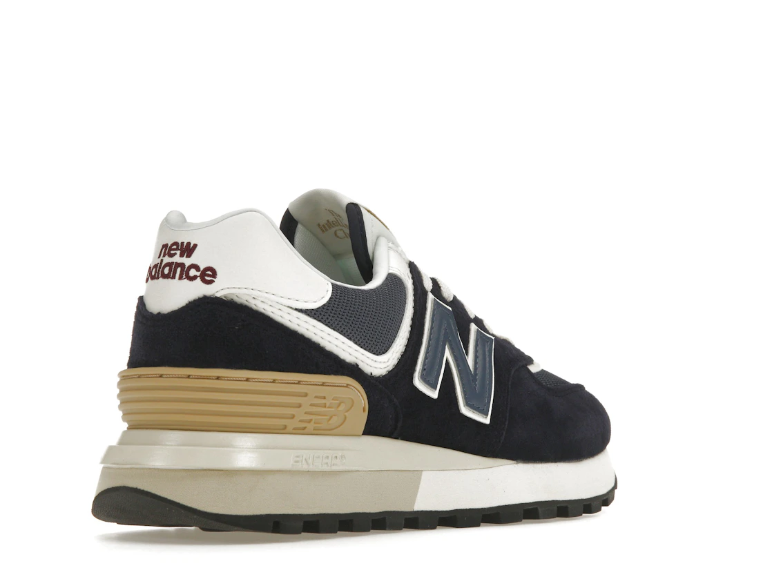 Vue 32 de New Balance 574 Navy White Beige