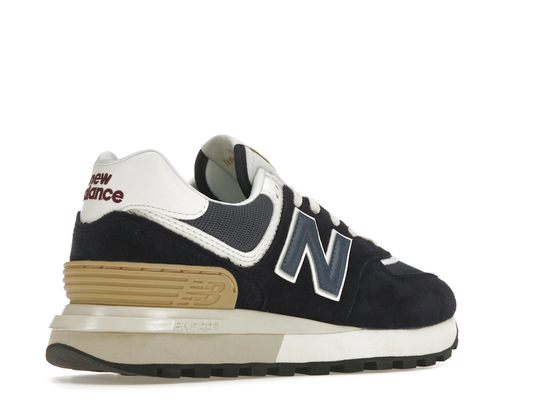 Vue 33 de New Balance 574 Navy White Beige