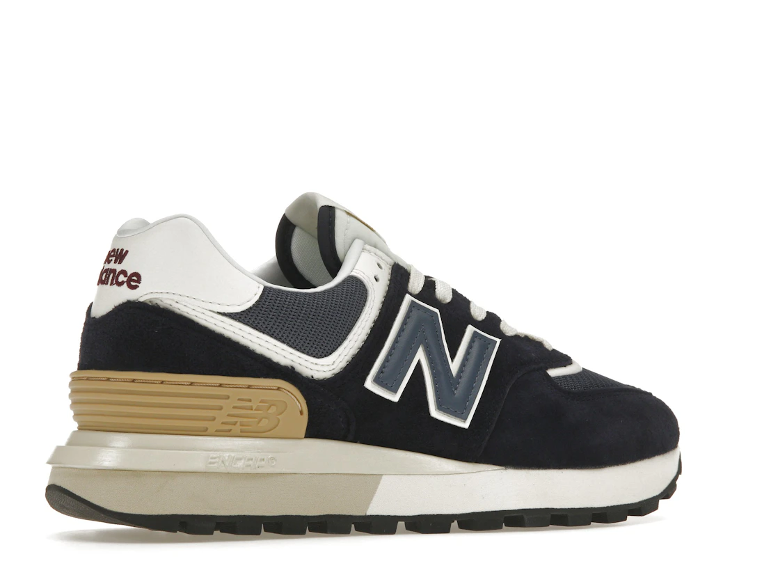 Vue 34 de New Balance 574 Navy White Beige