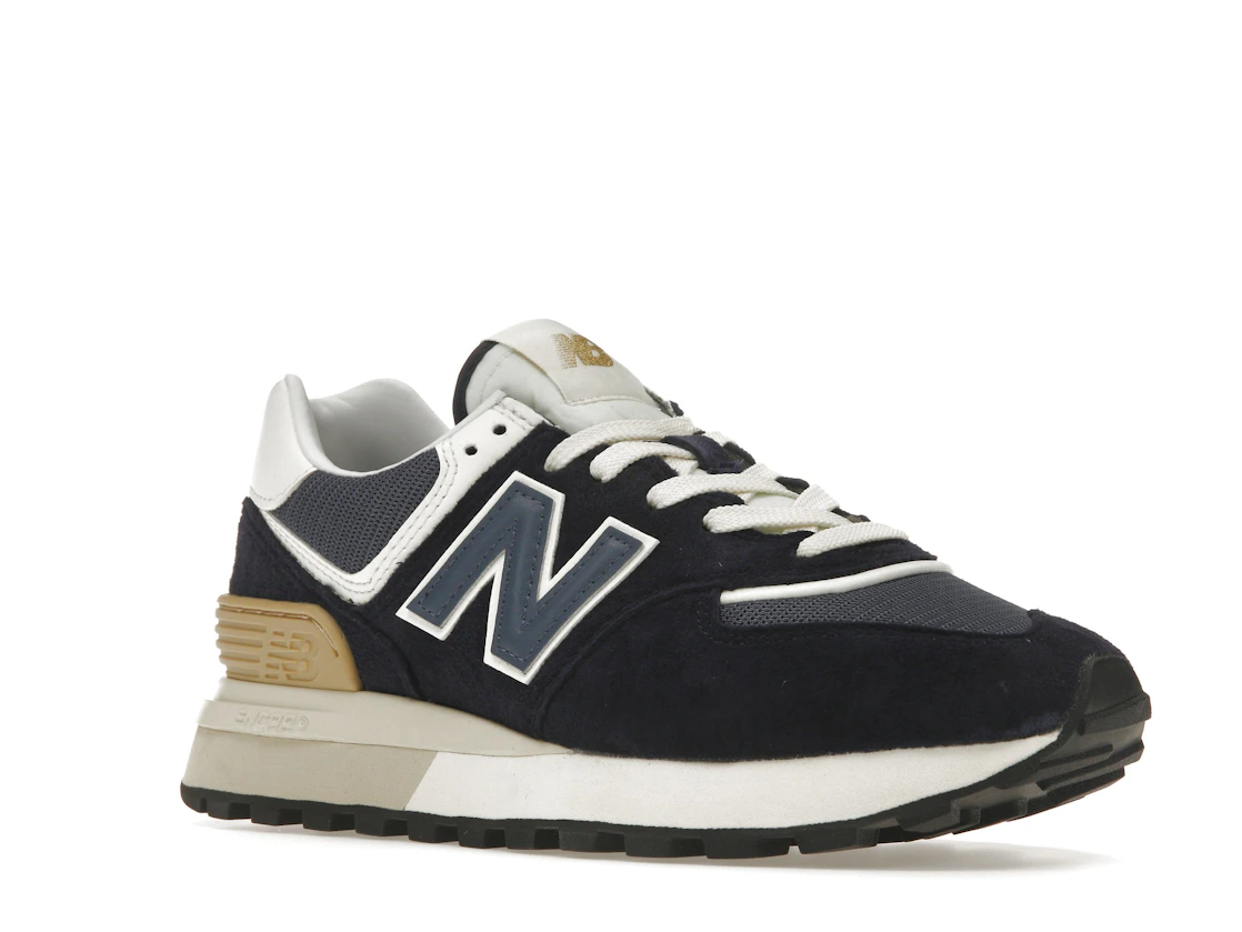 Vue 5 de New Balance 574 Navy White Beige