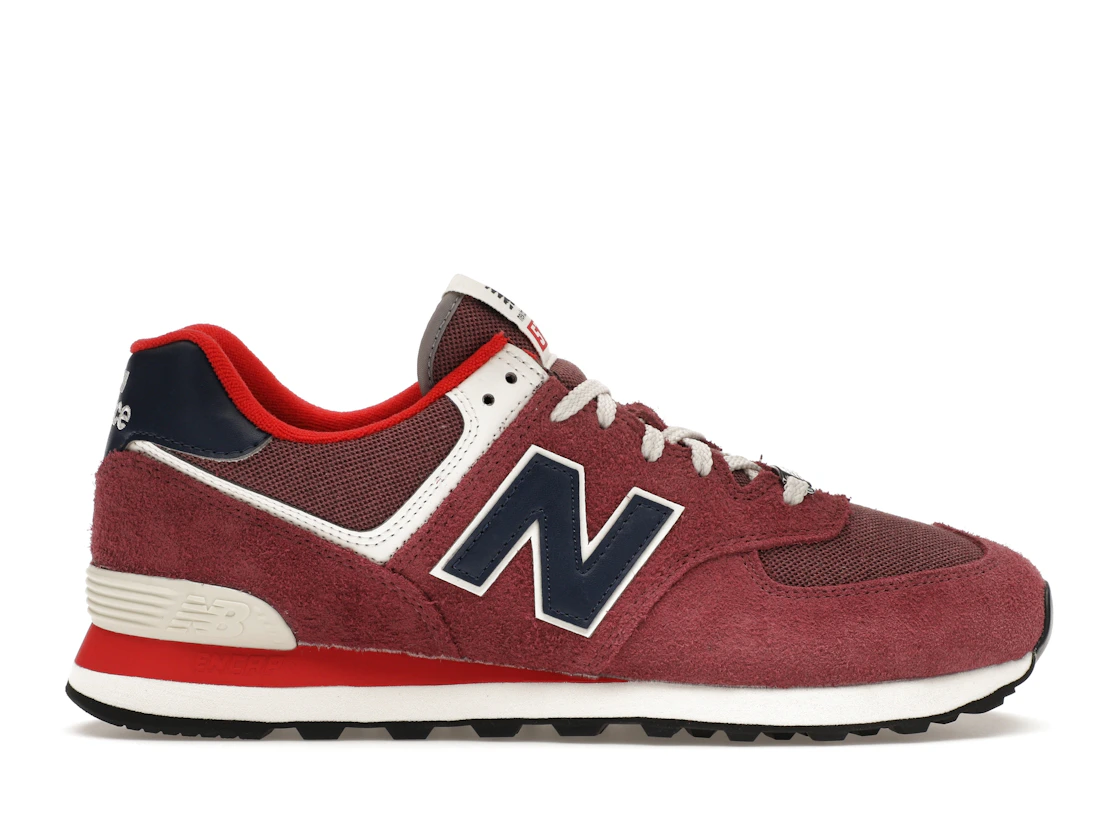 Vue 1 de New Balance 574 Red Navy (2023)