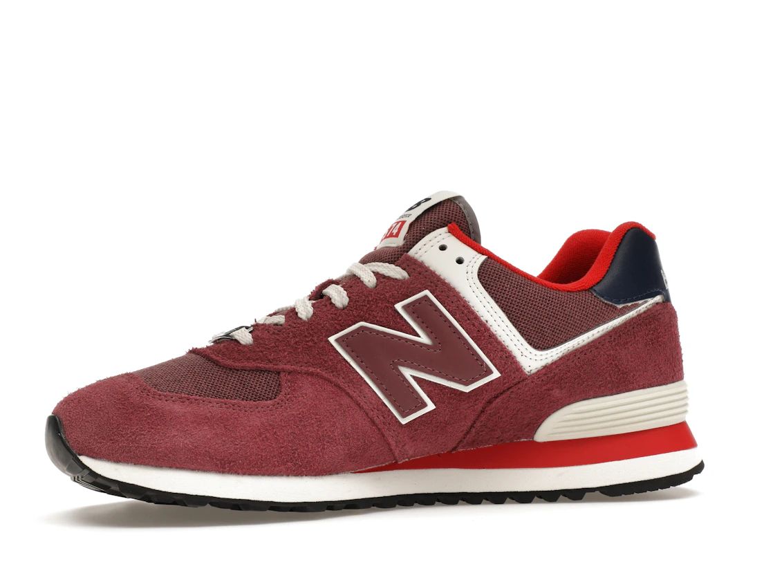 Vue 17 de New Balance 574 Red Navy (2023)