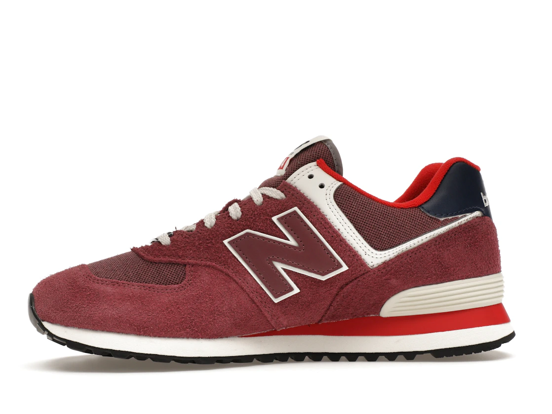 Vue 18 de New Balance 574 Red Navy (2023)