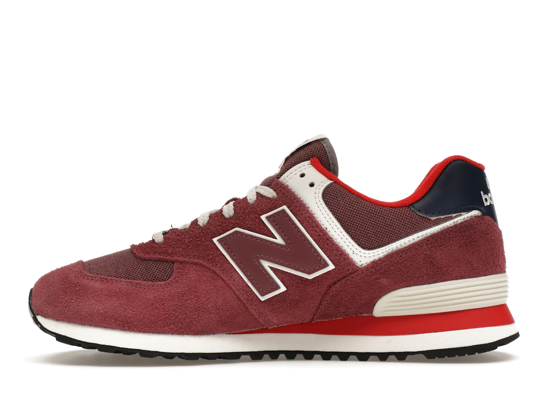 Vue 19 de New Balance 574 Red Navy (2023)