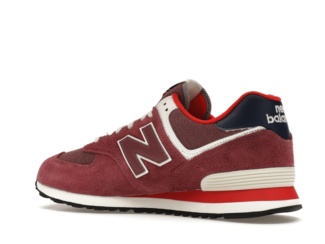 Vue 22 de New Balance 574 Red Navy (2023)