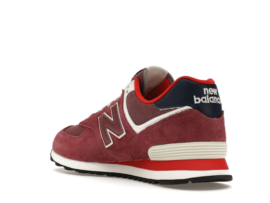 Vue 24 de New Balance 574 Red Navy (2023)