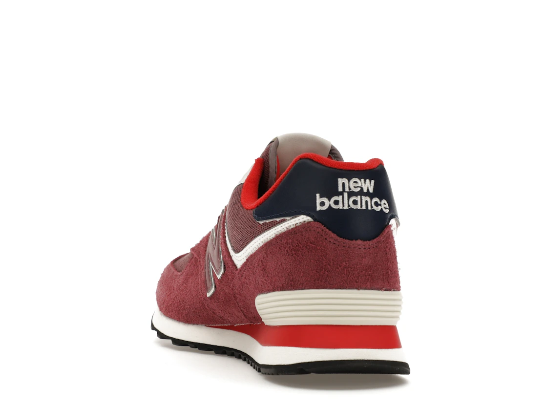 Vue 26 de New Balance 574 Red Navy (2023)