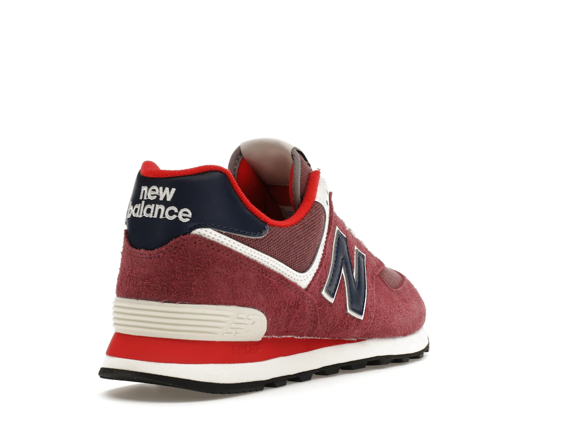Vue 31 de New Balance 574 Red Navy (2023)