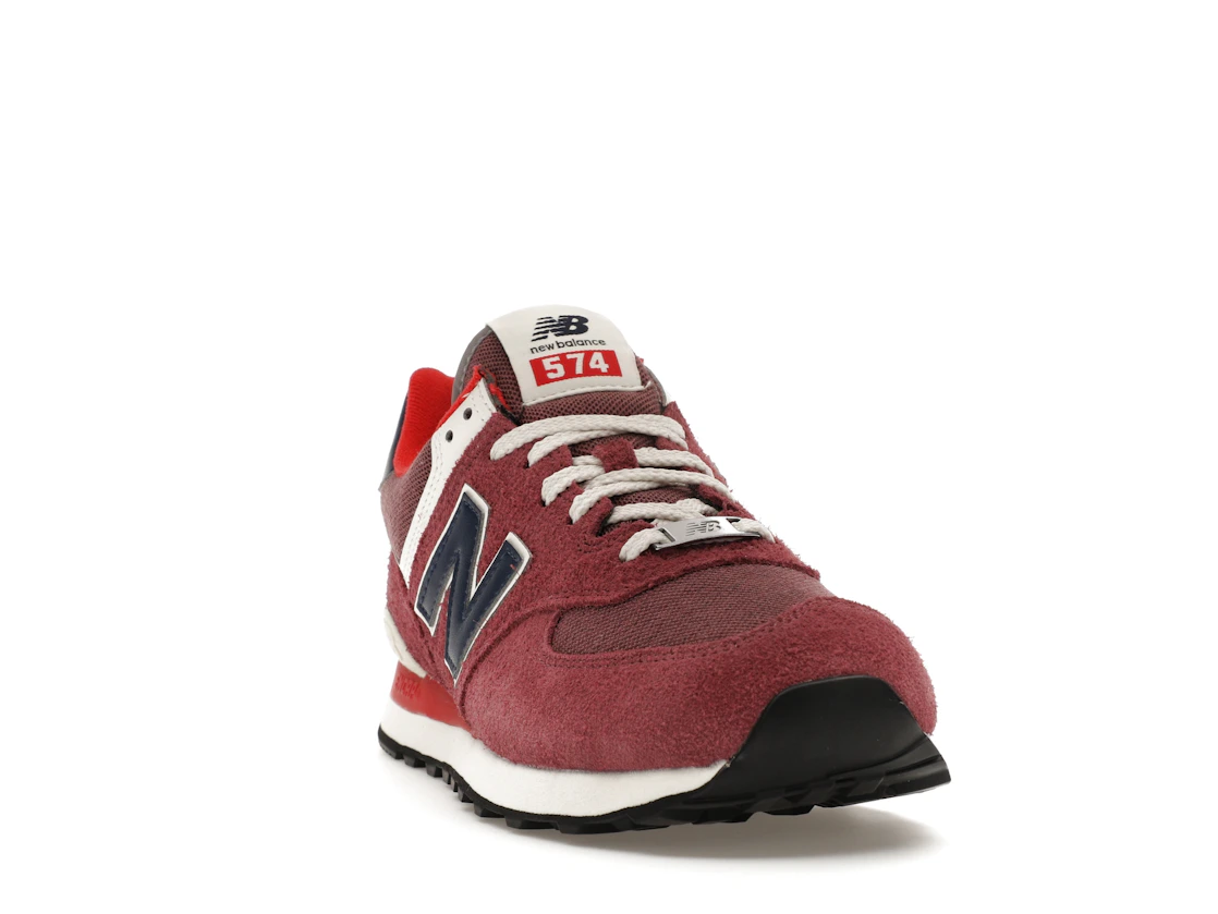 Vue 8 de New Balance 574 Red Navy (2023)