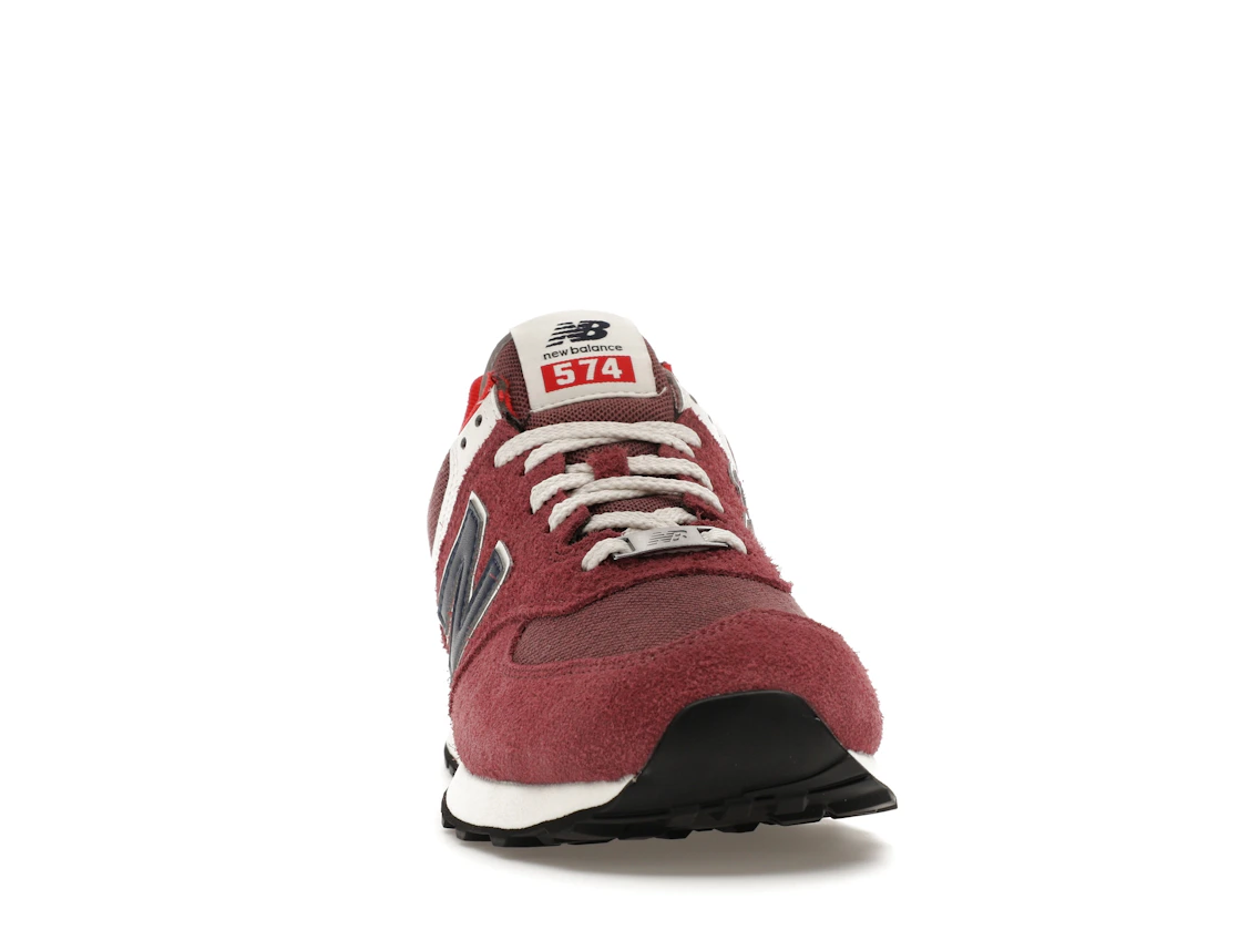 Vue 9 de New Balance 574 Red Navy (2023)