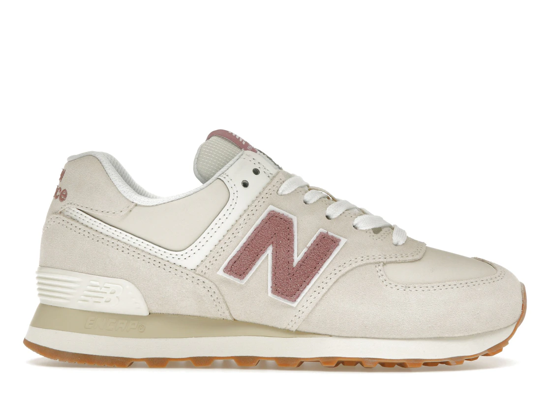 Vue 1 de New Balance 574 Sandstorm Angora 