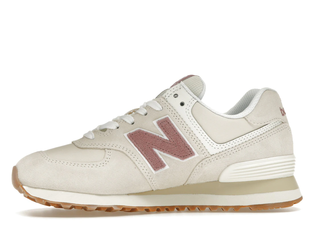 Vue 18 de New Balance 574 Sandstorm Angora 