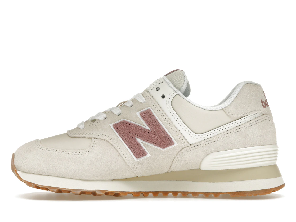 Vue 19 de New Balance 574 Sandstorm Angora 