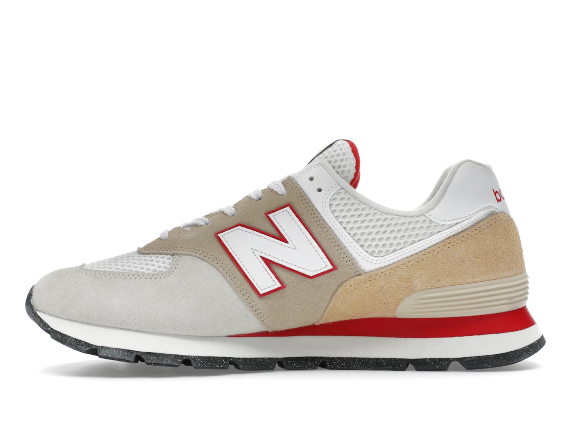 Vue 19 de New Balance 574 Vanilla Clay