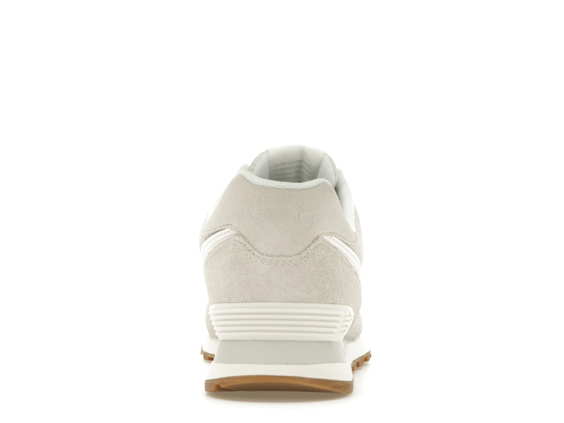 Vue 28 de New Balance 574 White Tan