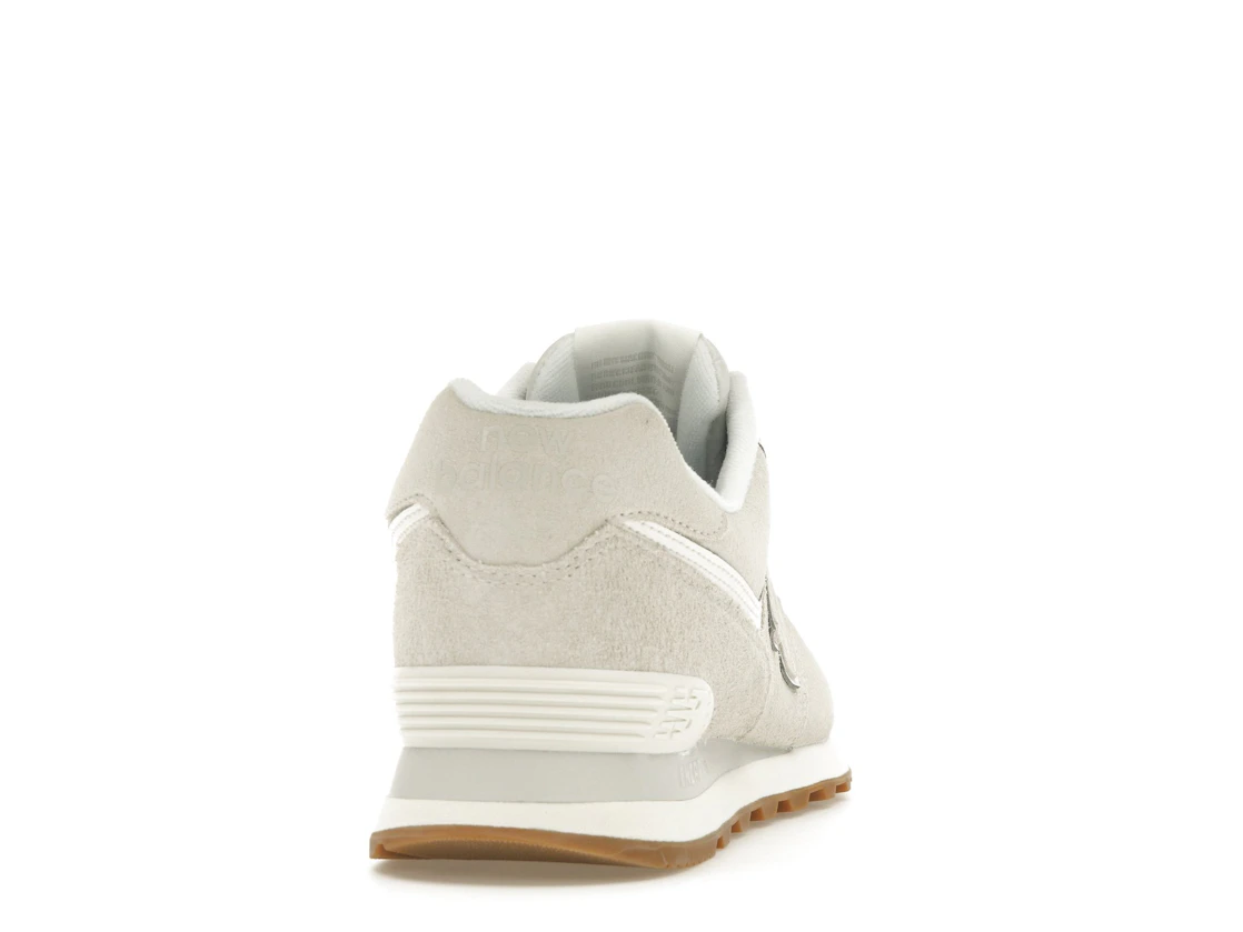 Vue 29 de New Balance 574 White Tan