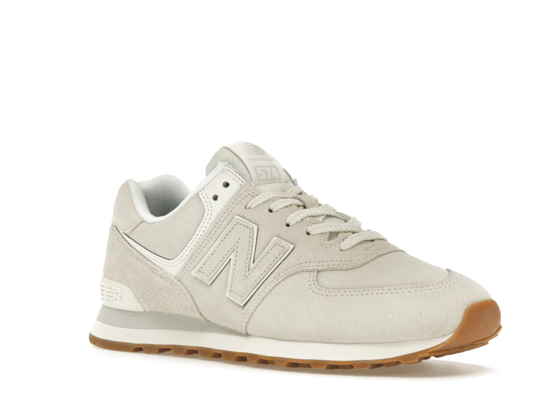 Vue 5 de New Balance 574 White Tan