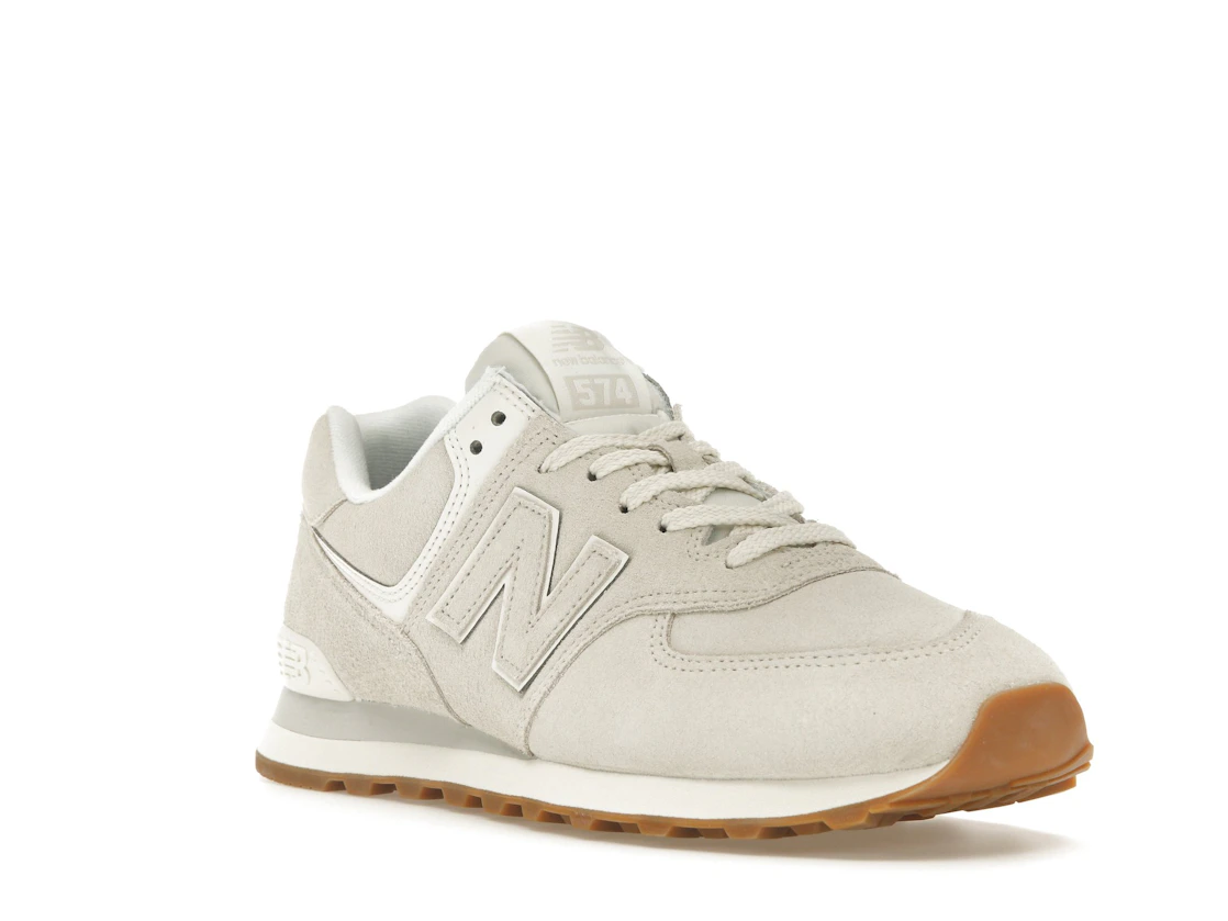 Vue 6 de New Balance 574 White Tan