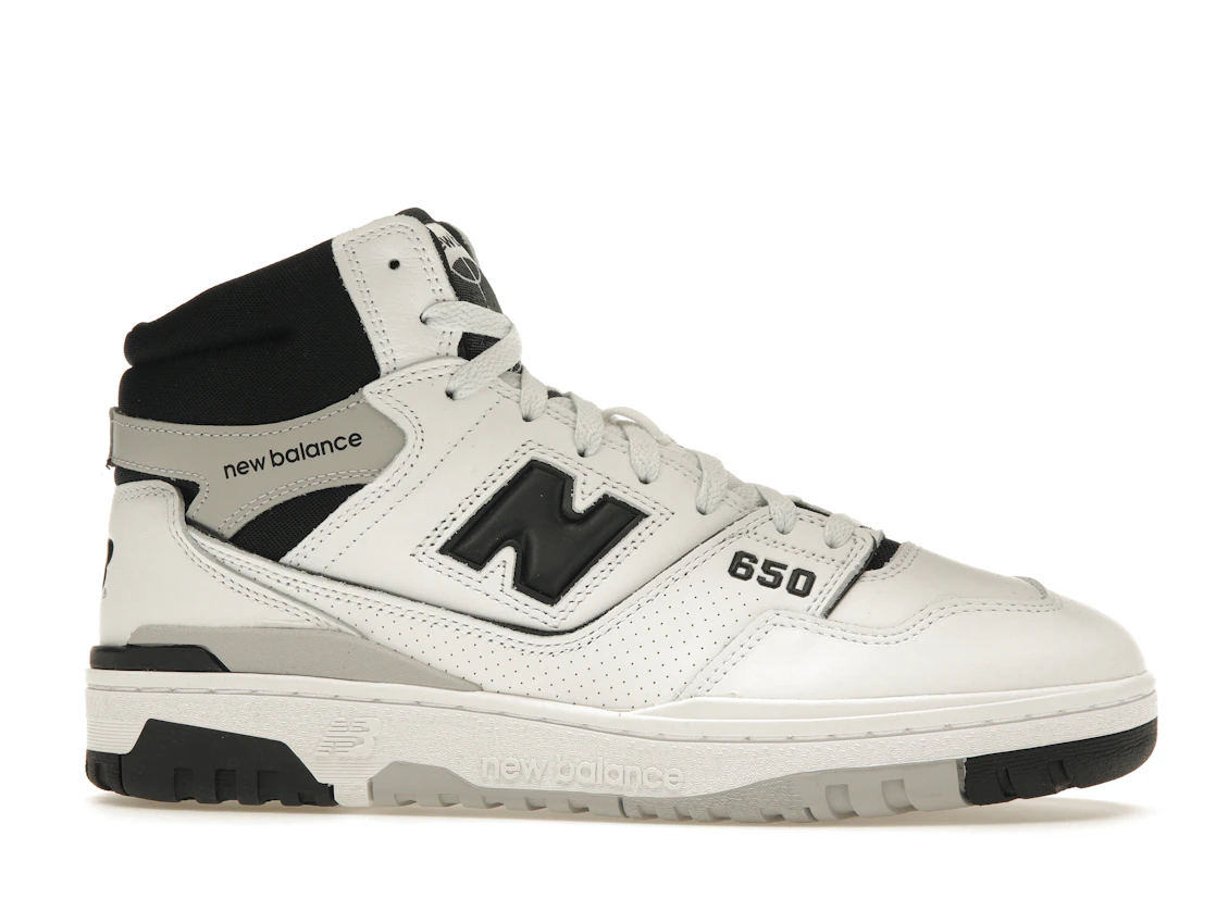 Vue 2 de New Balance 650R White Black Grey