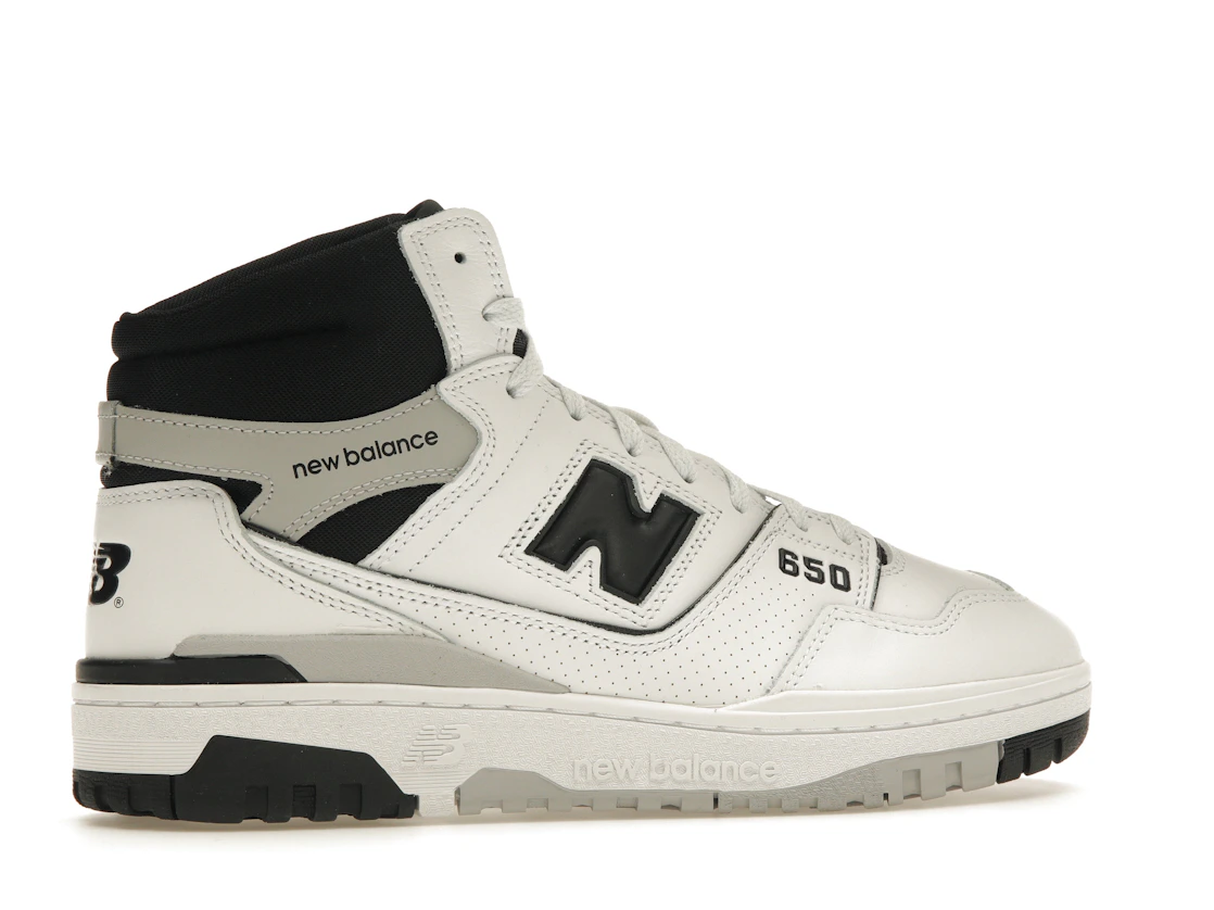 Vue 35 de New Balance 650R White Black Grey