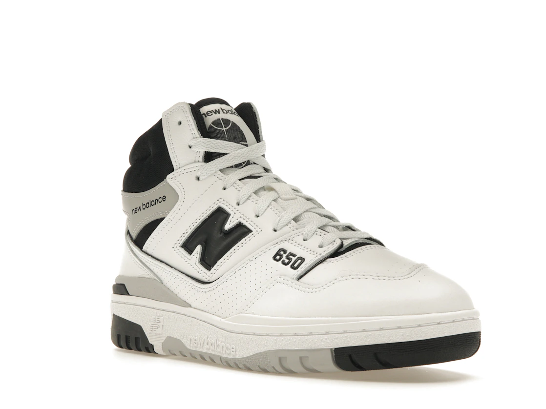 Vue 6 de New Balance 650R White Black Grey