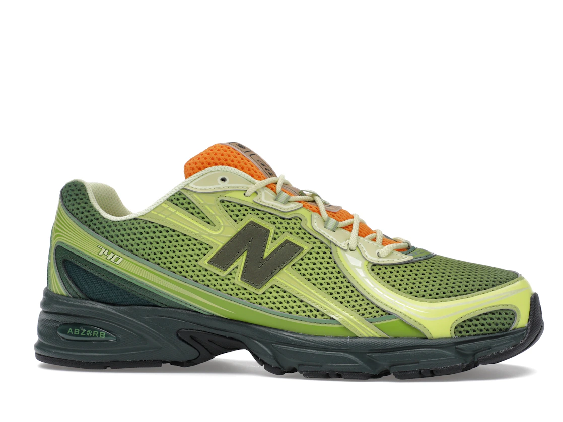 Vue 2 de New Balance 740 Concepts Brut