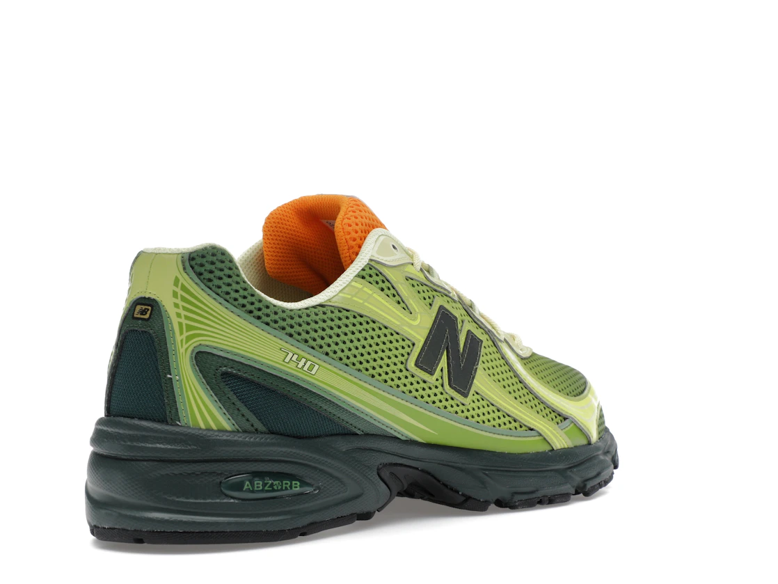 Vue 32 de New Balance 740 Concepts Brut