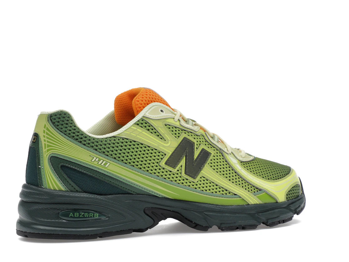 Vue 34 de New Balance 740 Concepts Brut