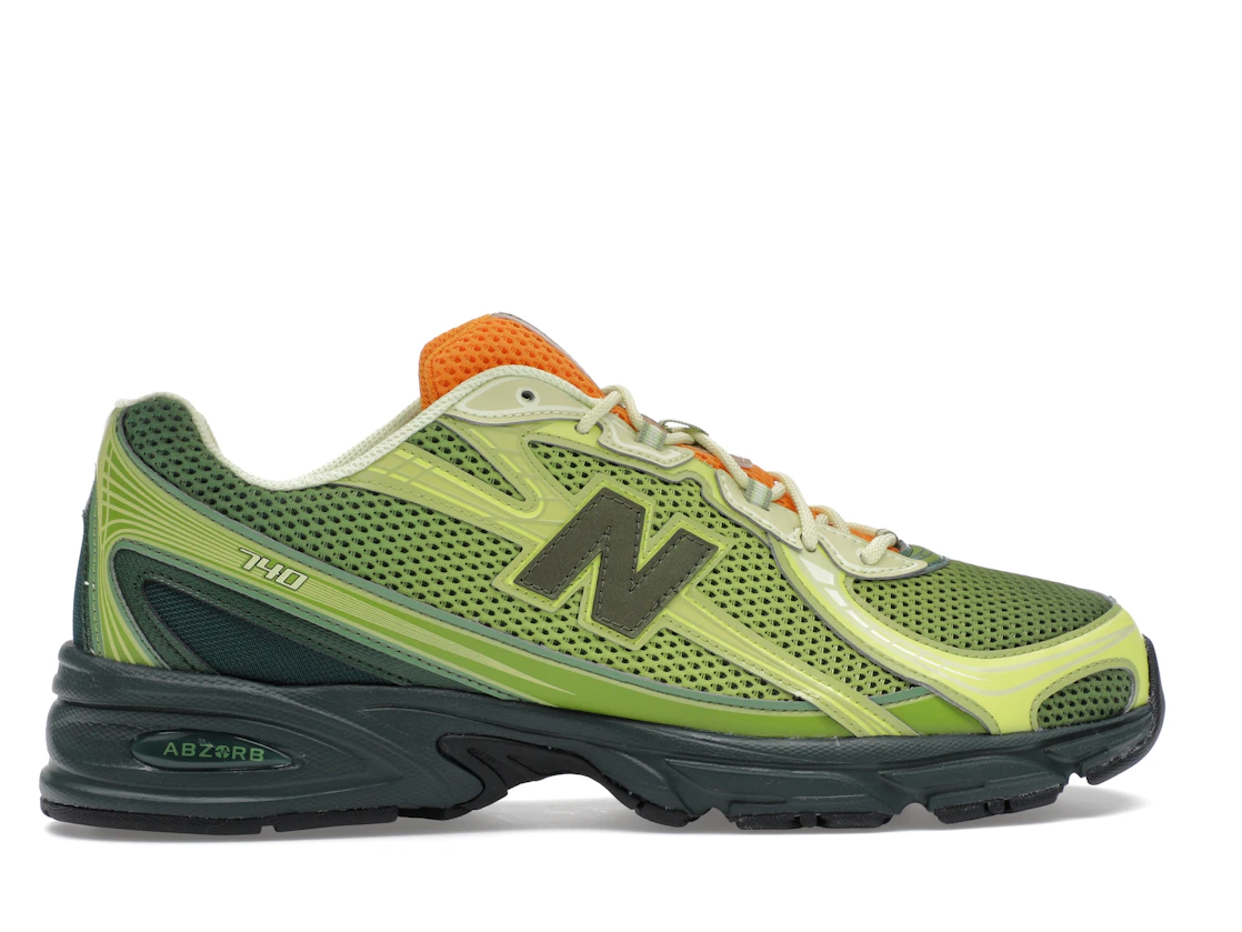 Vue 36 de New Balance 740 Concepts Brut